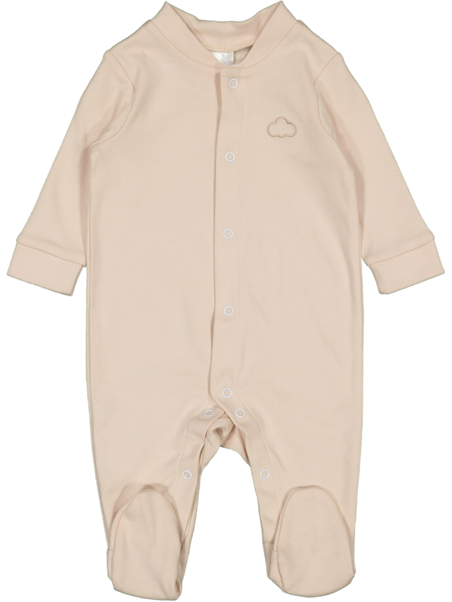 Pink Button Up Babygrow