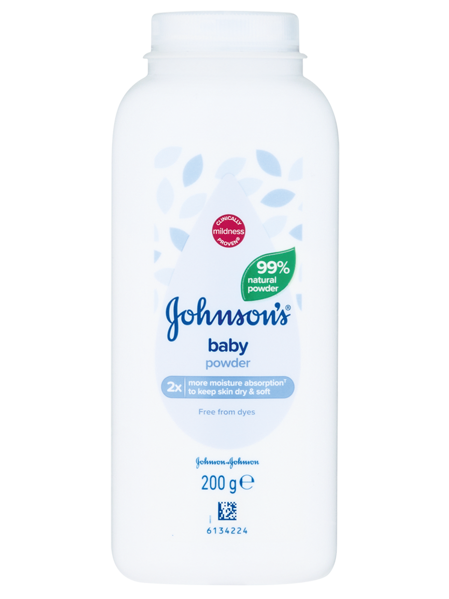 Johnsons Natural Powder 200G