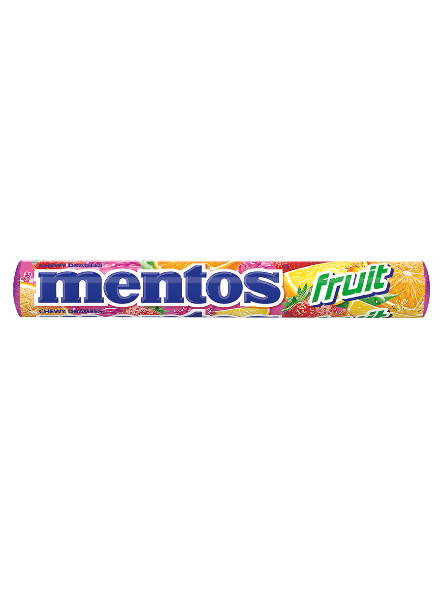 Mentos Fruit Candy Roll