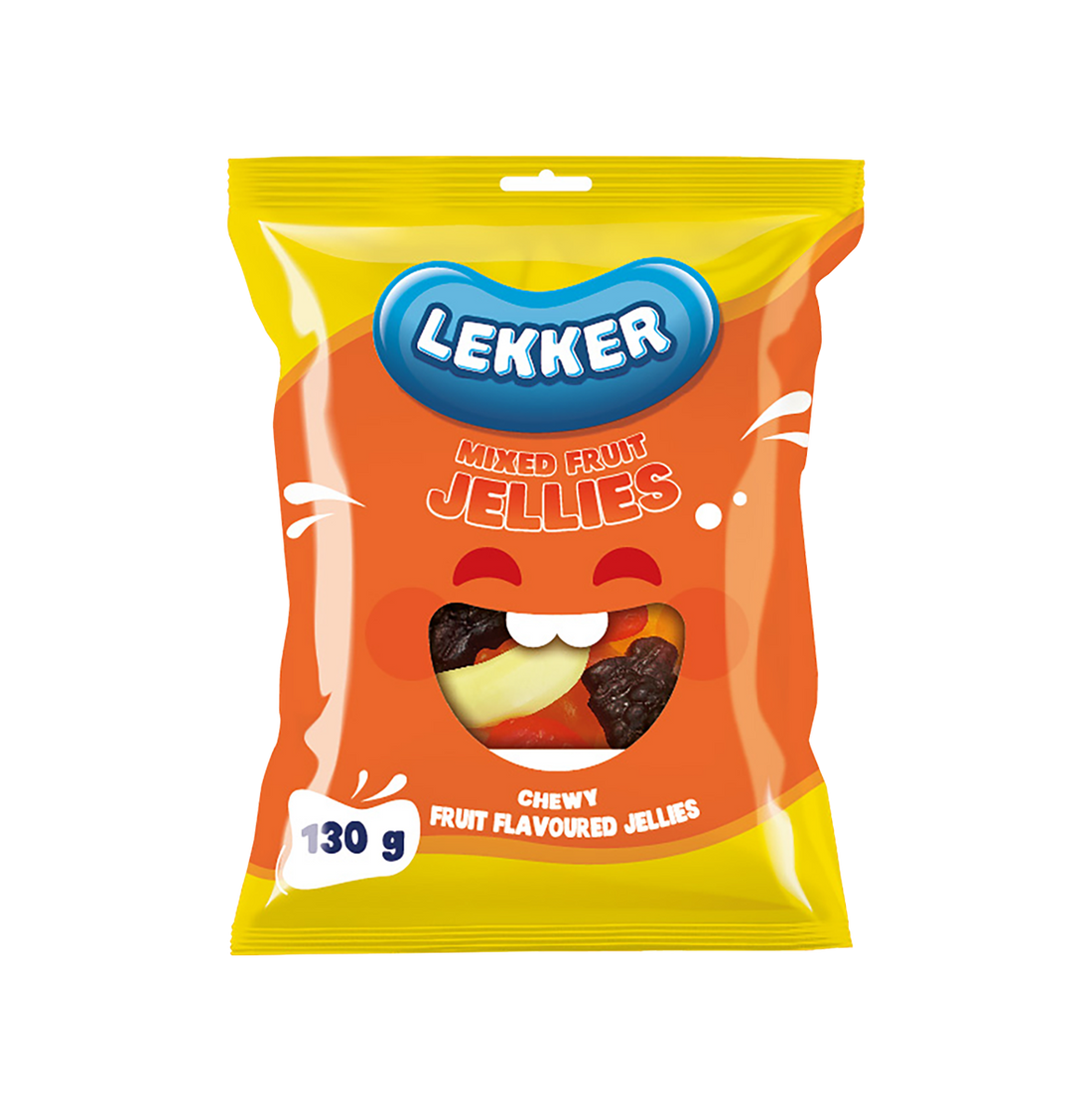 Lekker Mixed Jellies 130G