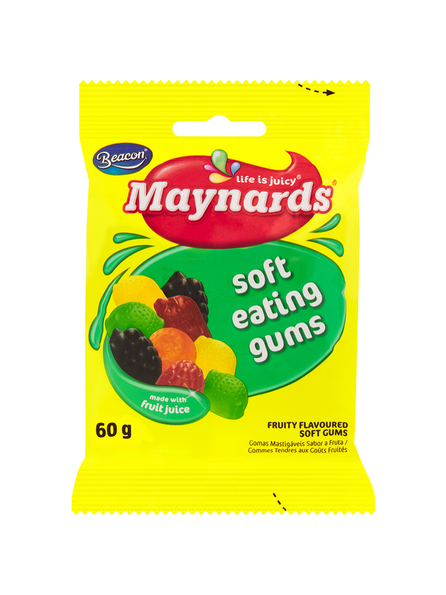 Maynards Soft Fruity Gums 60G - Snacks | PEP