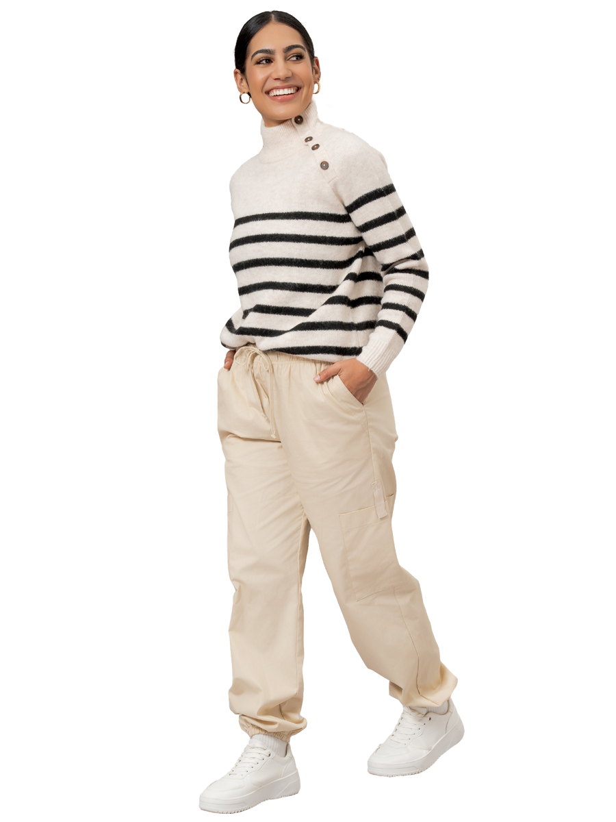 Relax Fit Drawstring Pants