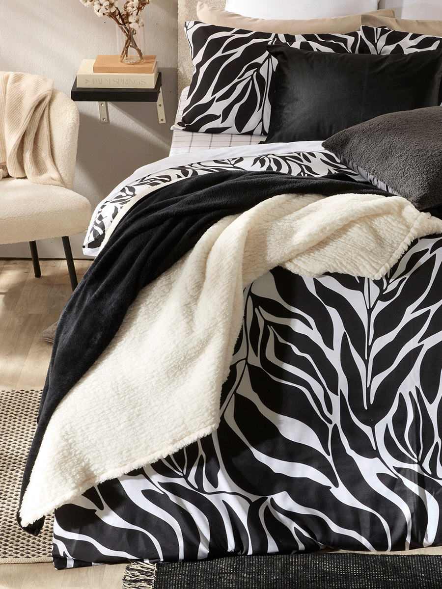 Sherpa Bunk Blanket Cream
