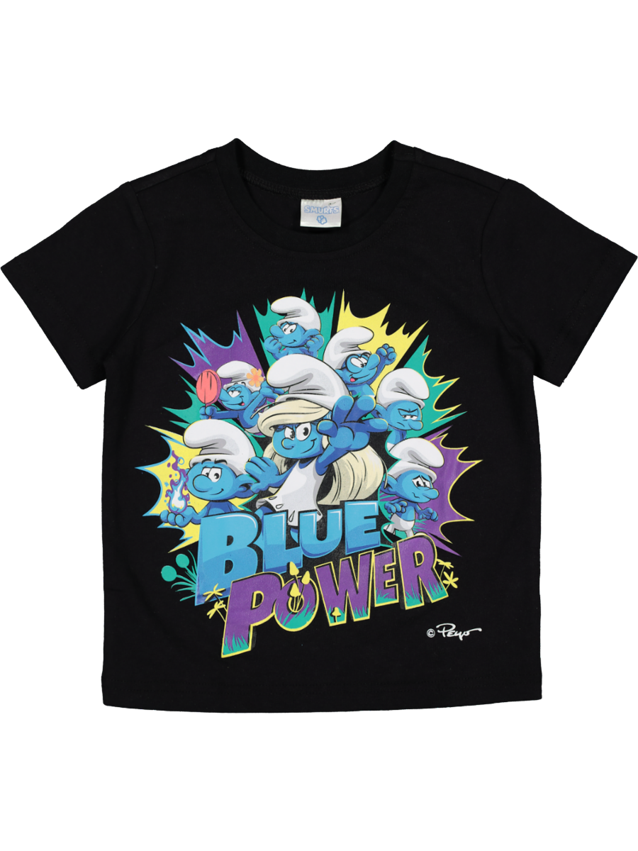 Smurfs Black T-Shirt