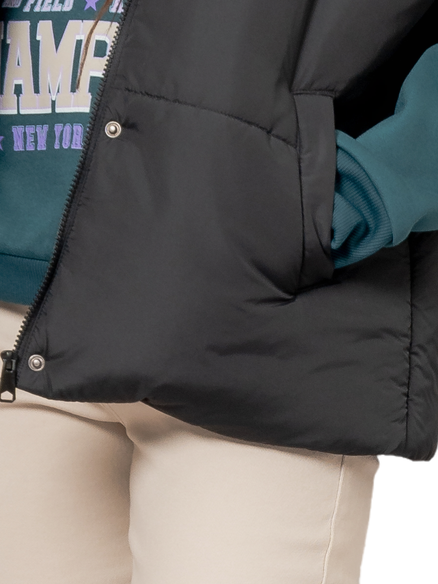 Black Sleeveless Gilet