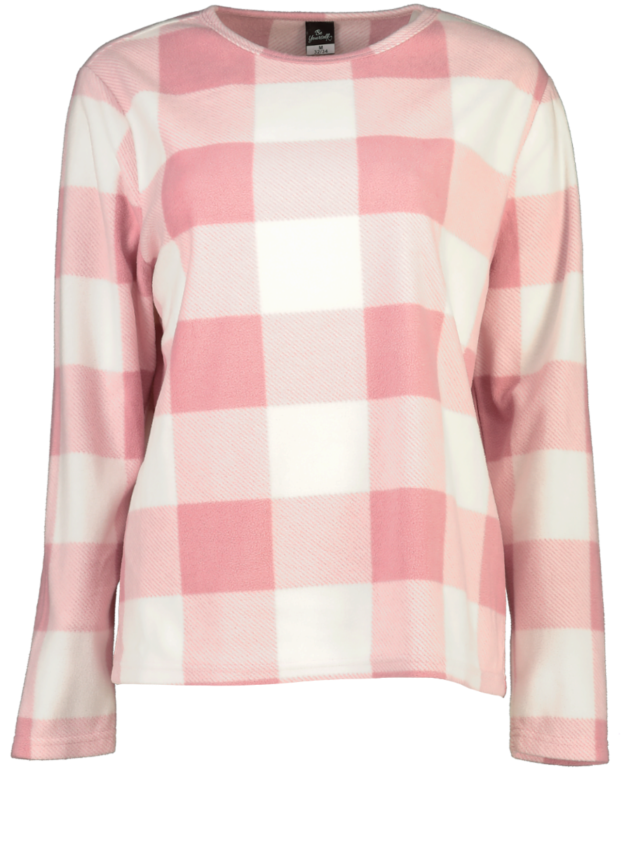 Check Pink Pyjama Set