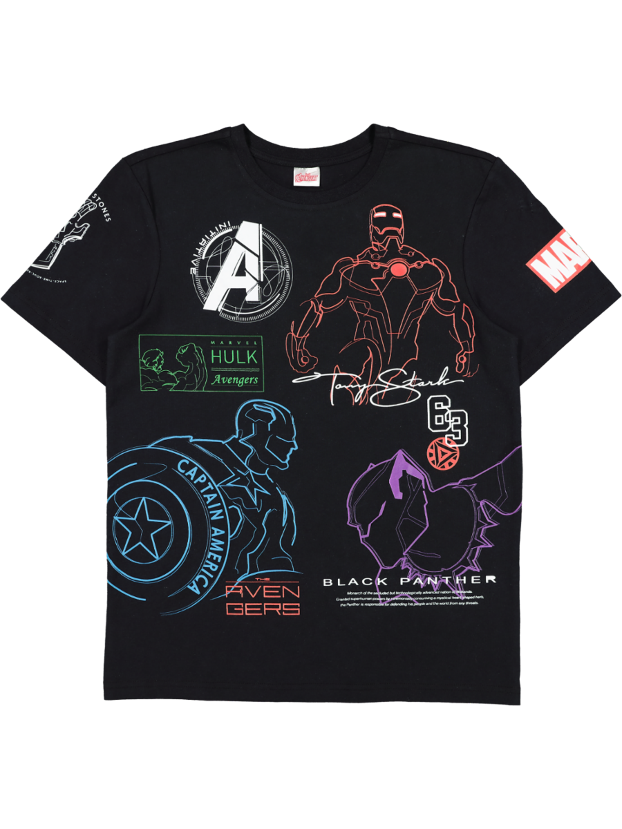 Marvel Black T-Shirt