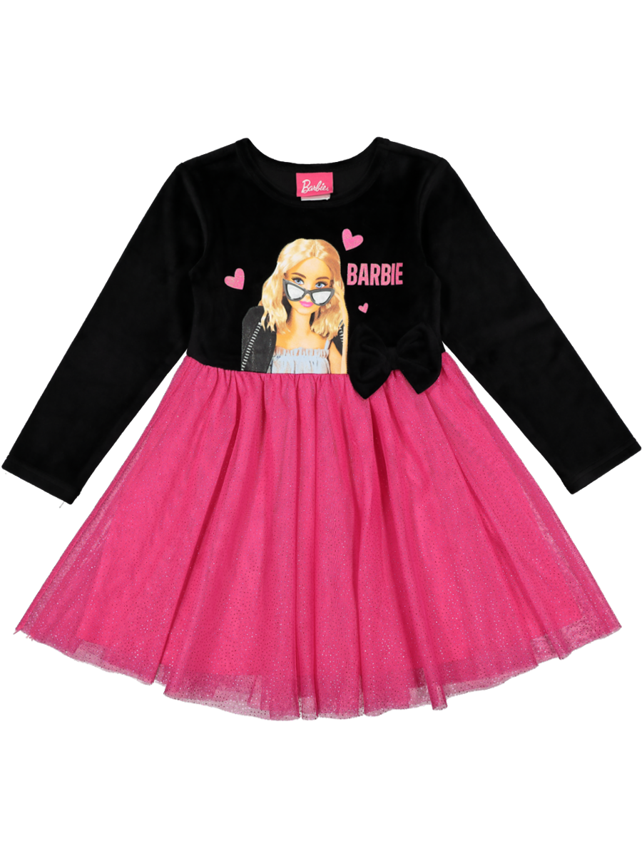 Barbie Girl Long Sleeve Tutu Dress