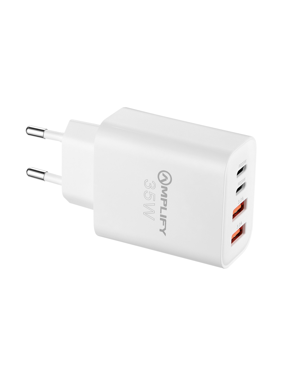 Amplify 35W Pd 4 Port Wall Charger