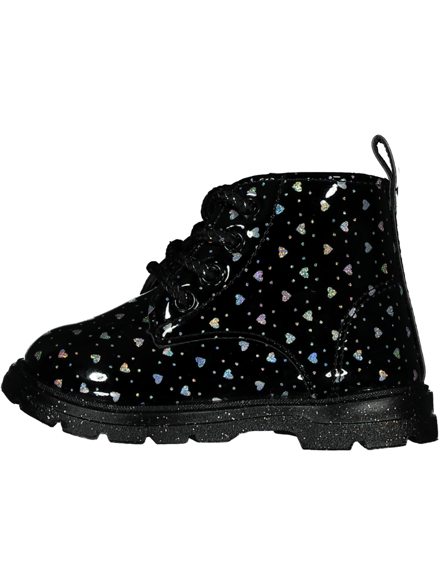 Glitter Black Boots