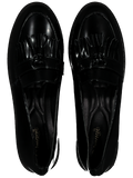 Black Patent Tassel Loafer