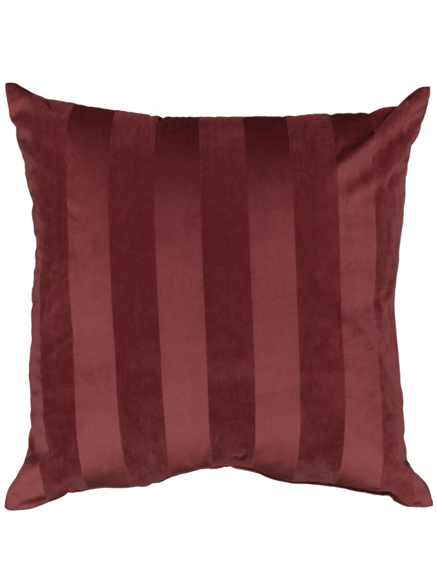 Velvet Stripe Scatter Pink