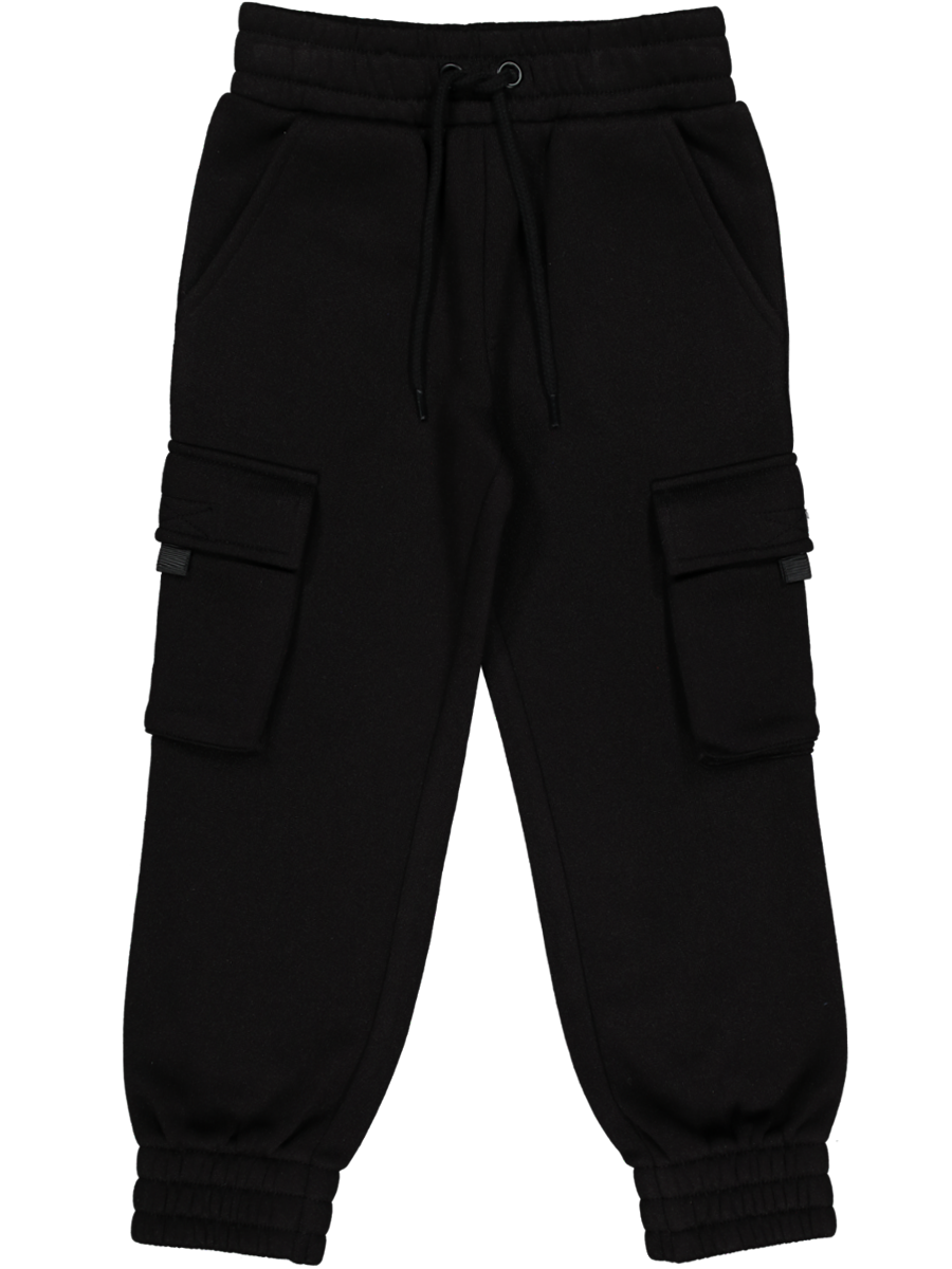 Black Jogger Trackpants