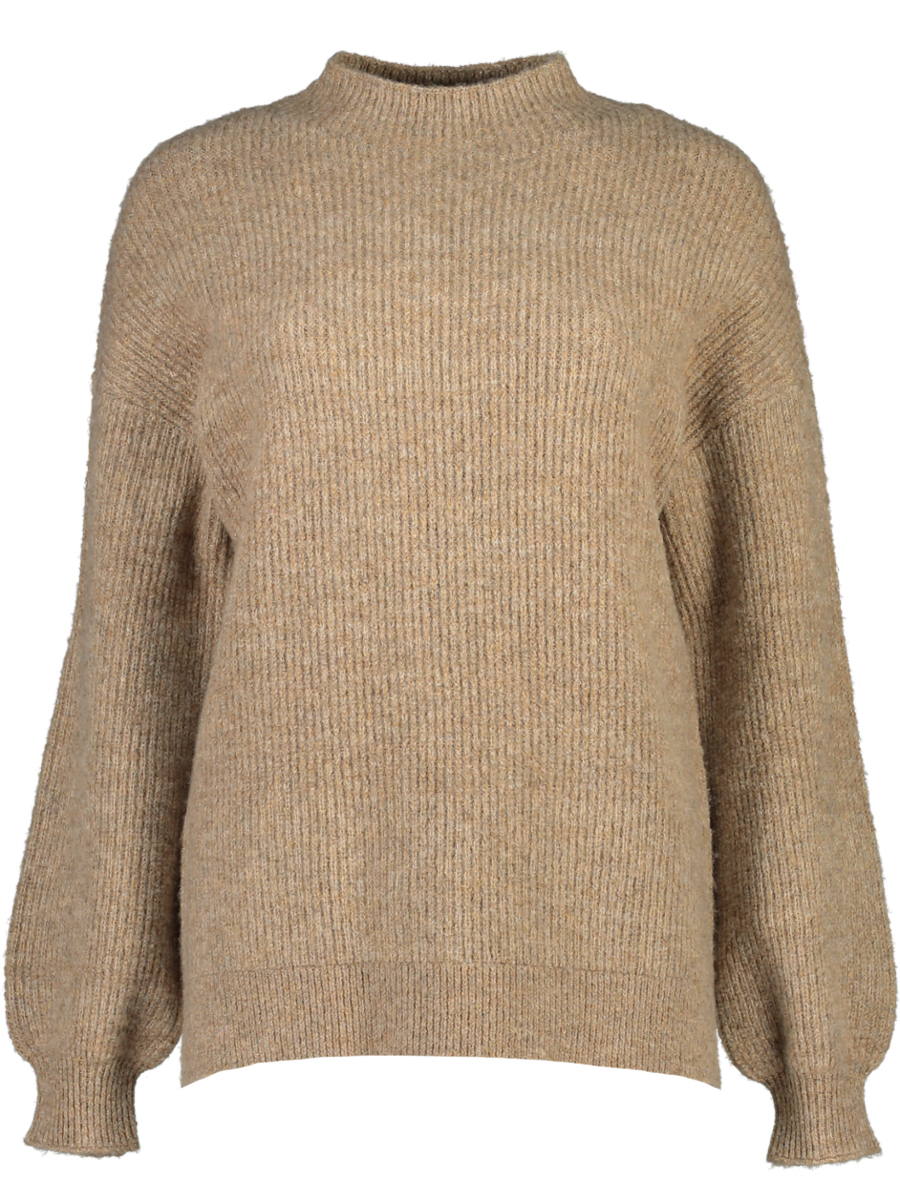 Beige Knitwear Pullover