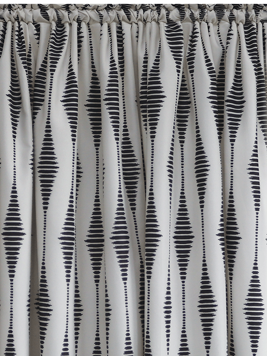 Lined Printed Curtain