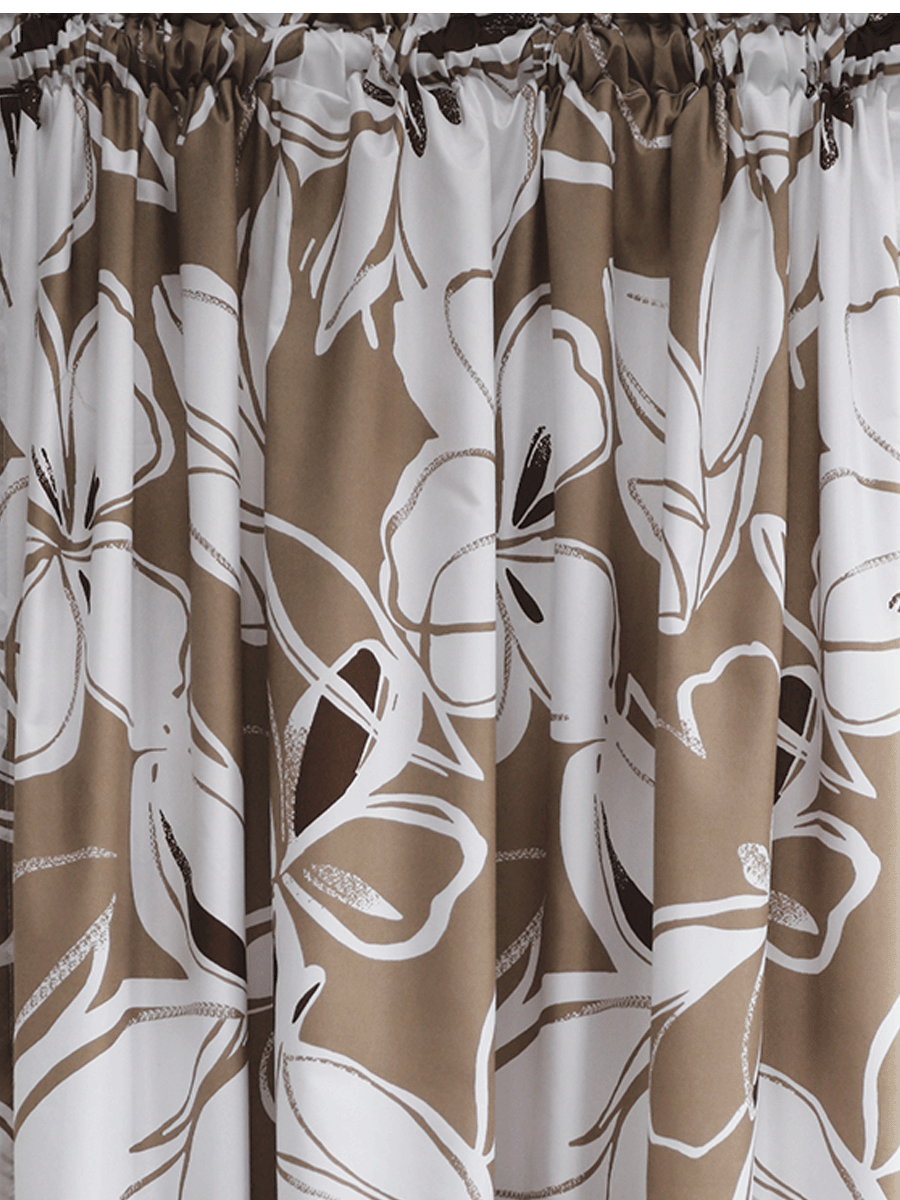 Unlined Printed Curtain