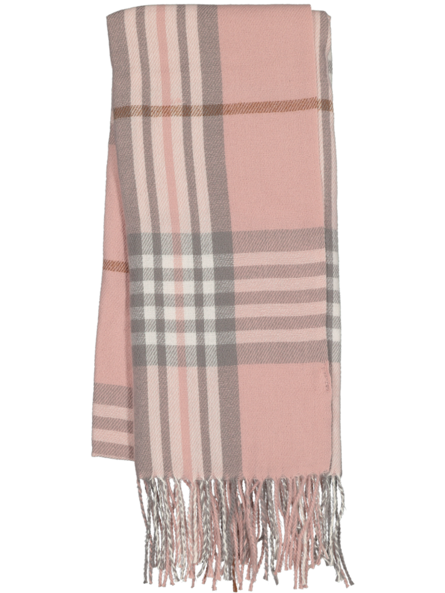 Check Print Winter Scarfs