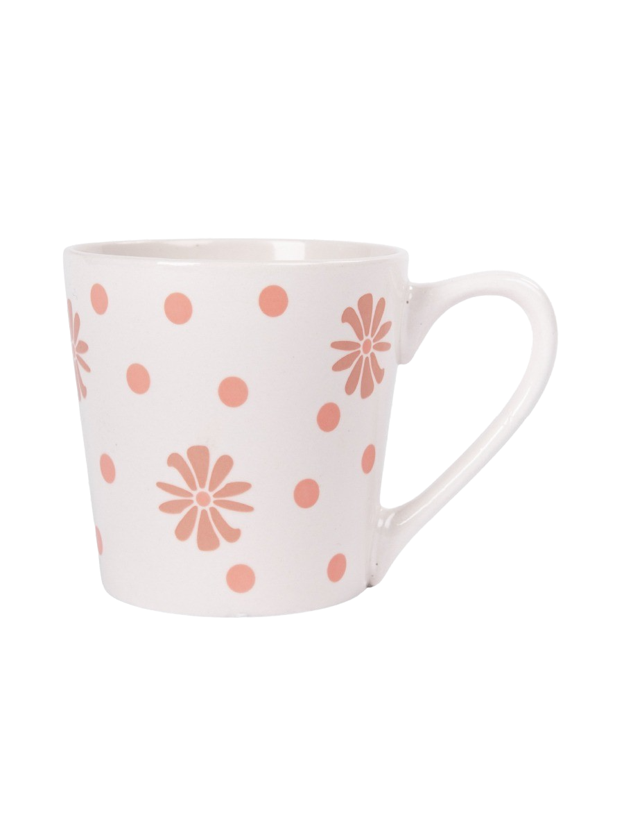 Pink Spot Printed Mug