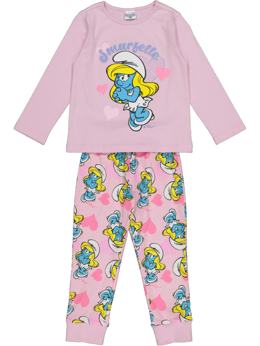 Pink Smurfette Pajama Set