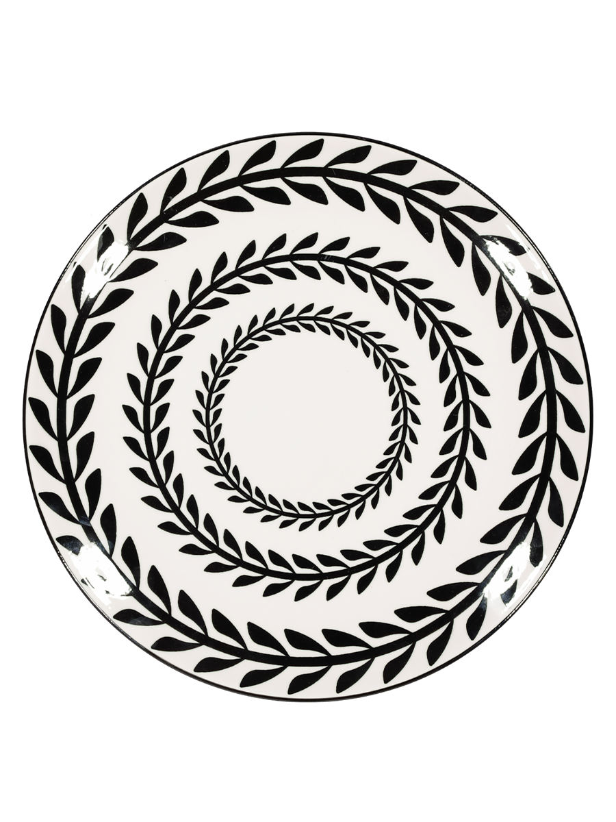 Decal Dinner Plate
