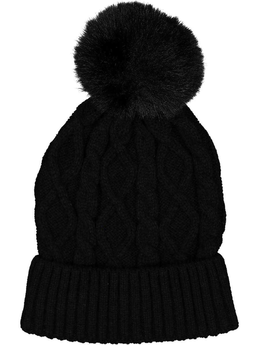 Pom Pom Knit Beanie