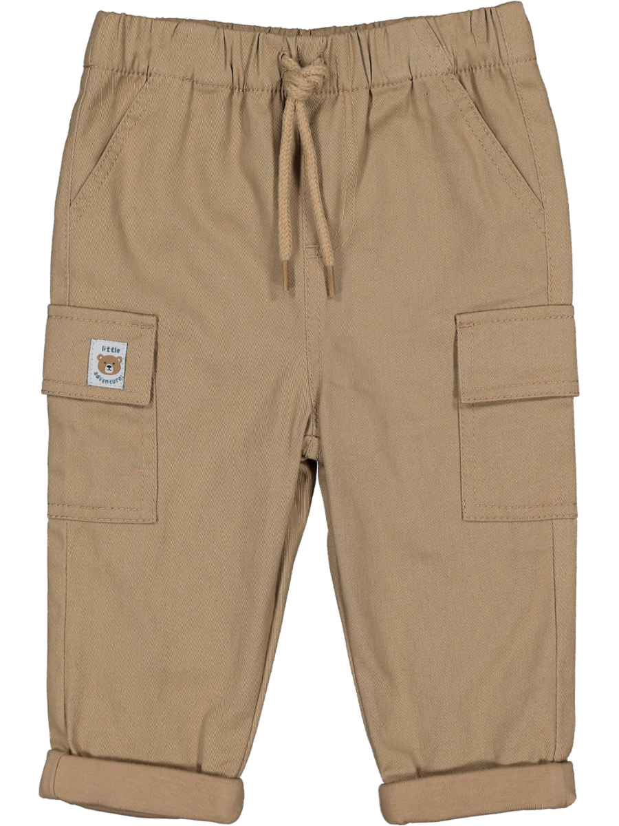 Beige Cargo Pants