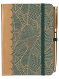Plantopia Pu Notebook With Pen