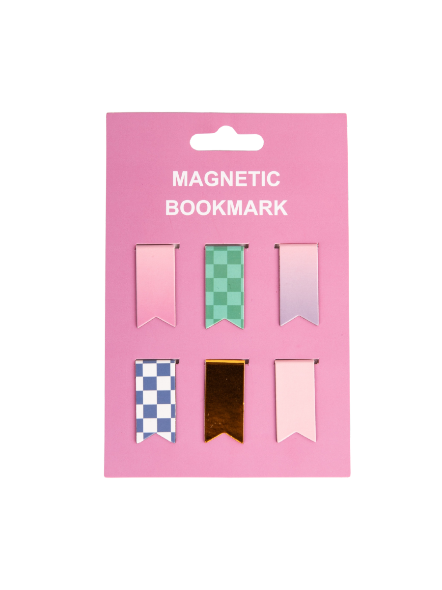 Coloured Magnetic Bookmark