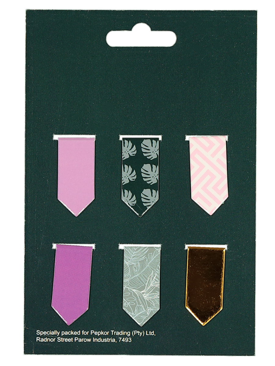 Bookmark Magnet Set 6 Piece Plantopia