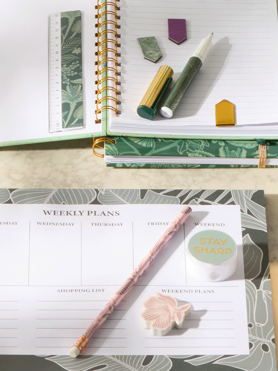 Plantopia Stationery Set 5 Piece