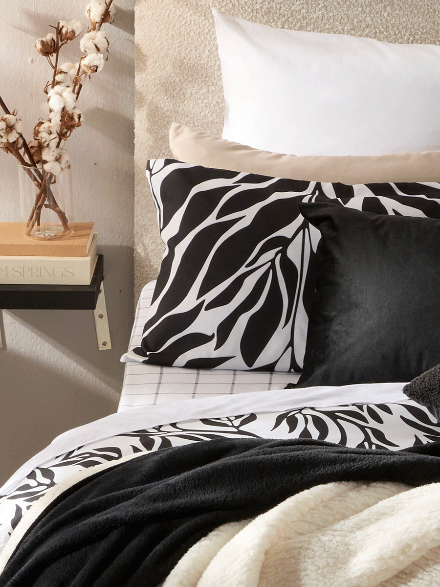 Qb Winter Check Print Winter Fitted Sheet