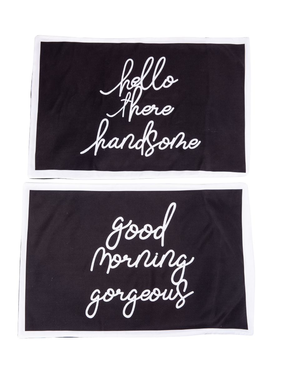 2 Pack Printed Pillowcases