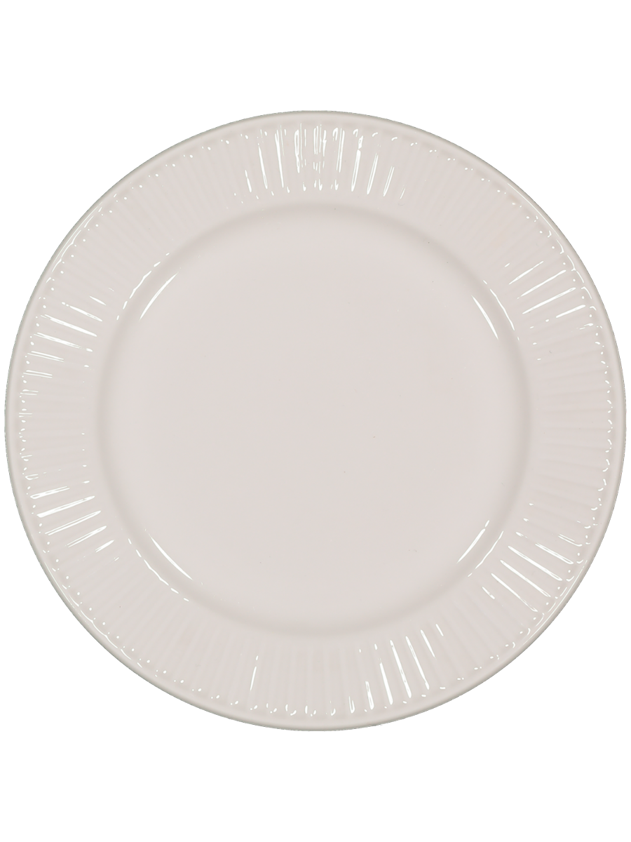 White Textured Side Plate