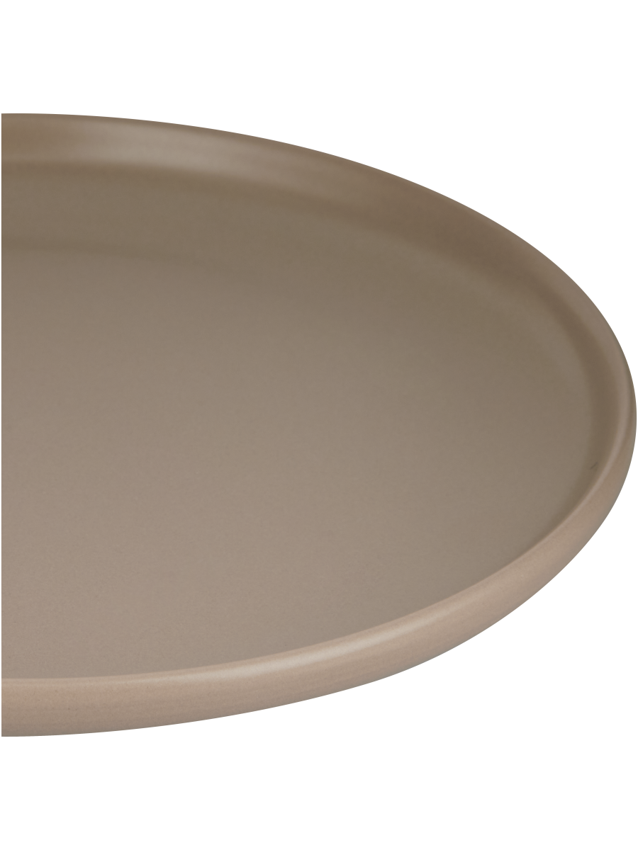 Taupe Stone Plate