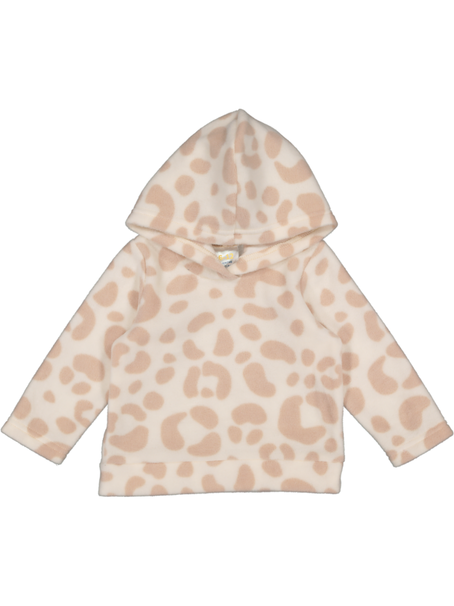 Fleece Animal Spot Hoodie