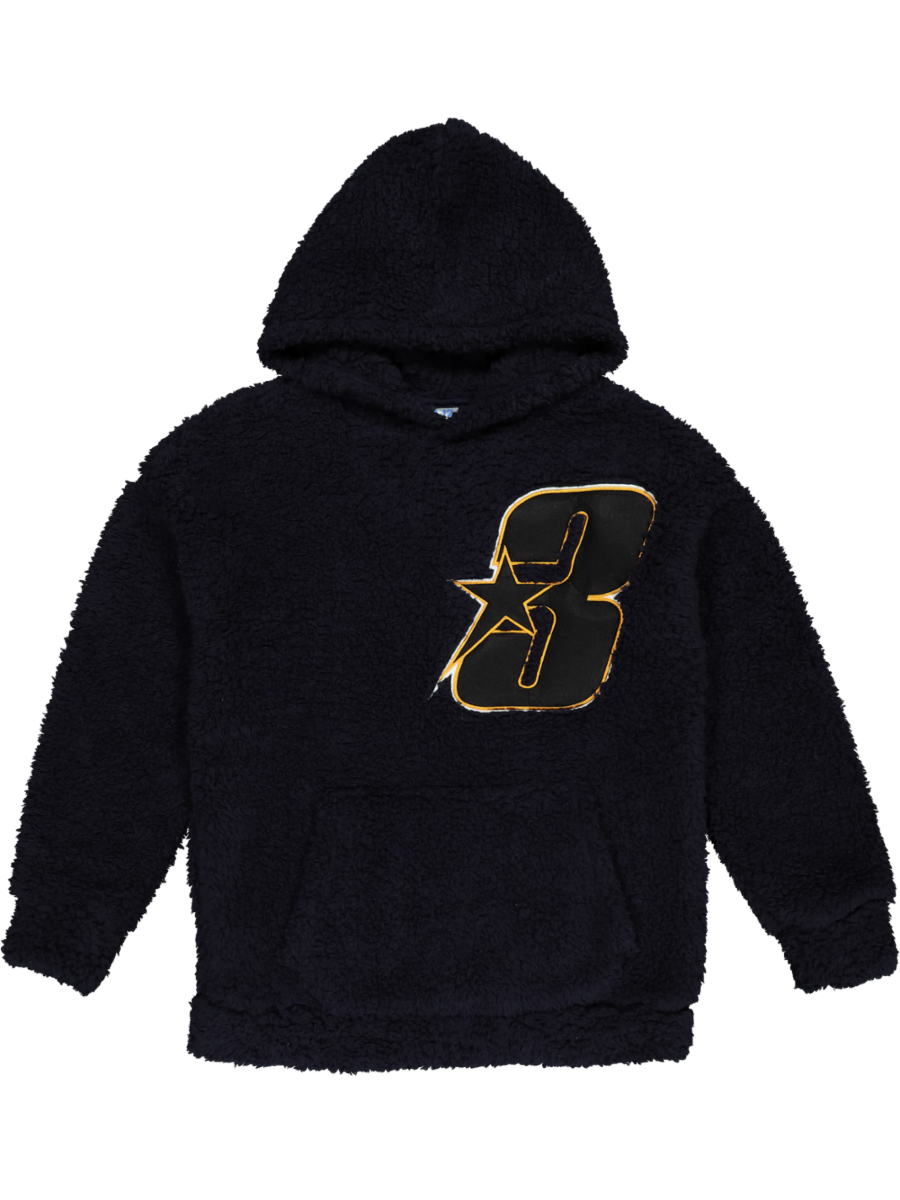 Navy Plush Track Top