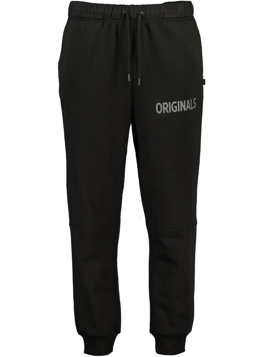 Black Graphic Jogger