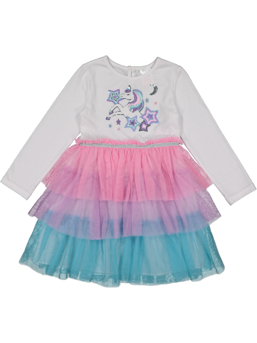 Long Sleeve Unicorn Tutu Dress