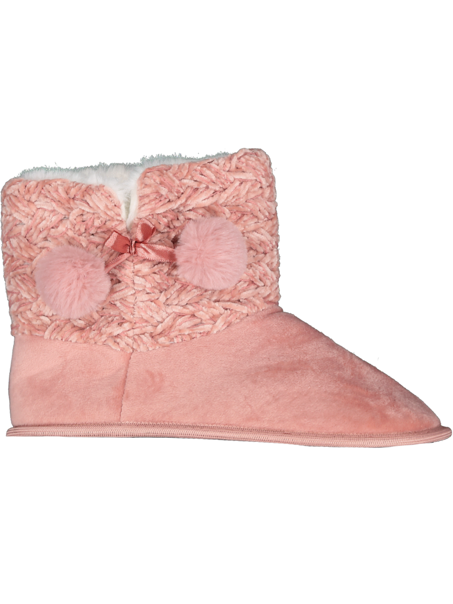 Pink Pull On Bootie