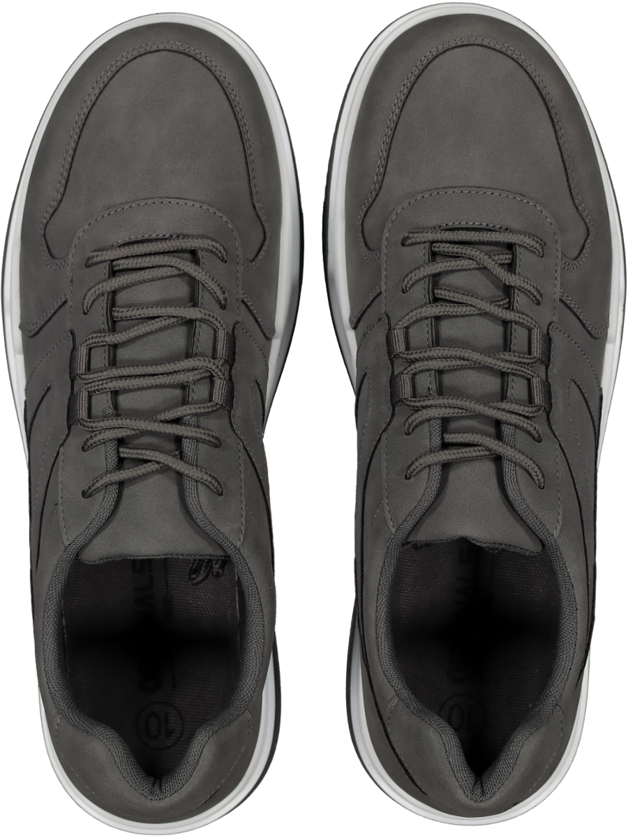 Low-Top Grey Sneakers