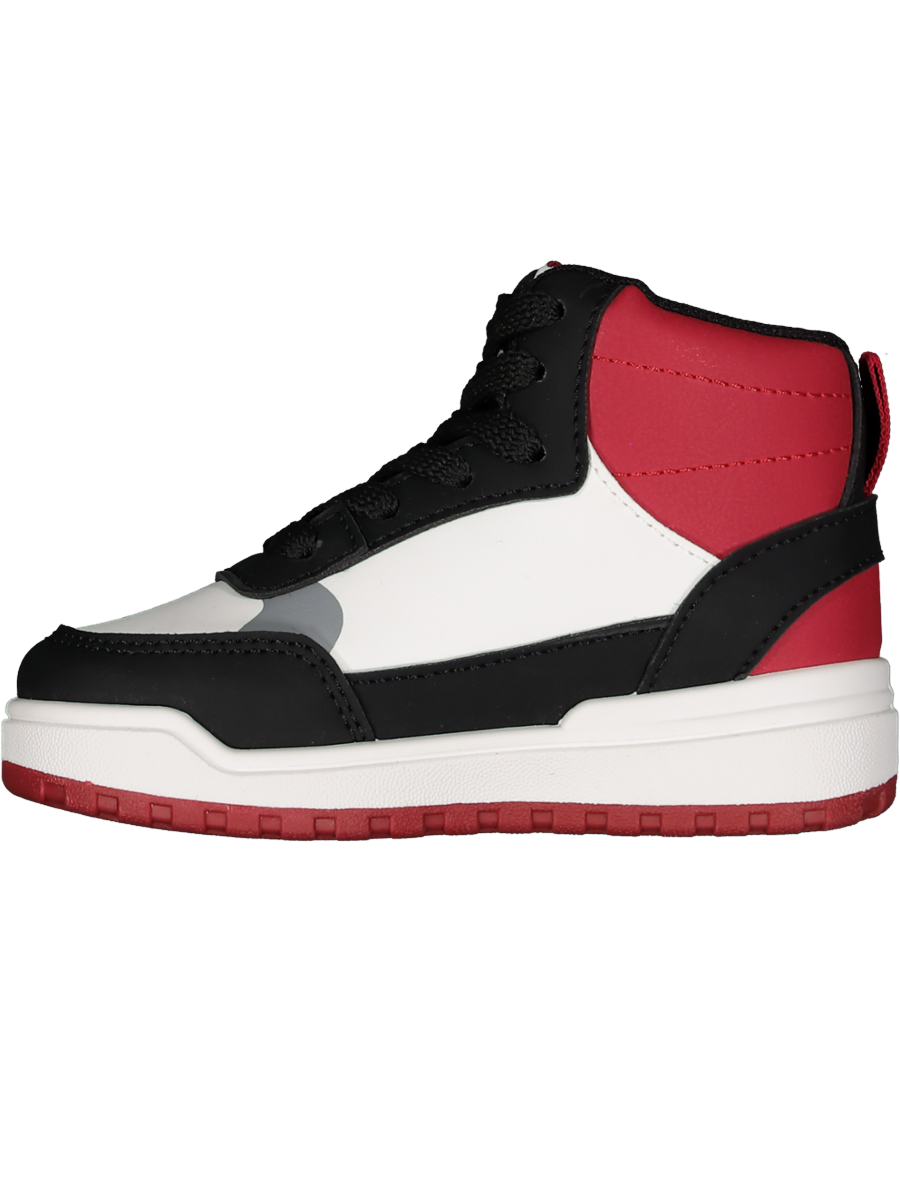 Colour Block Hi Top Sneakers