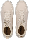 Beige Hi-Top Sneakers