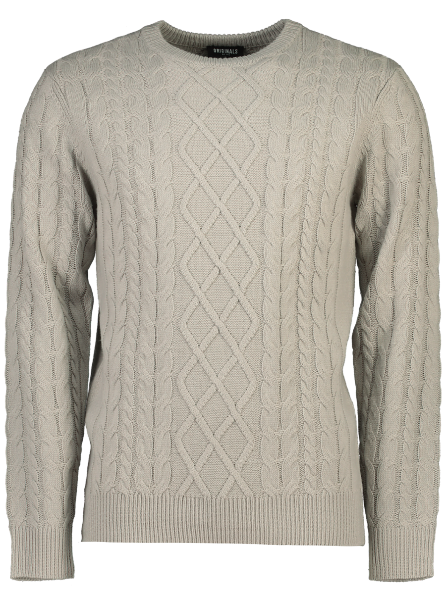 Grey Knitwear Sweater