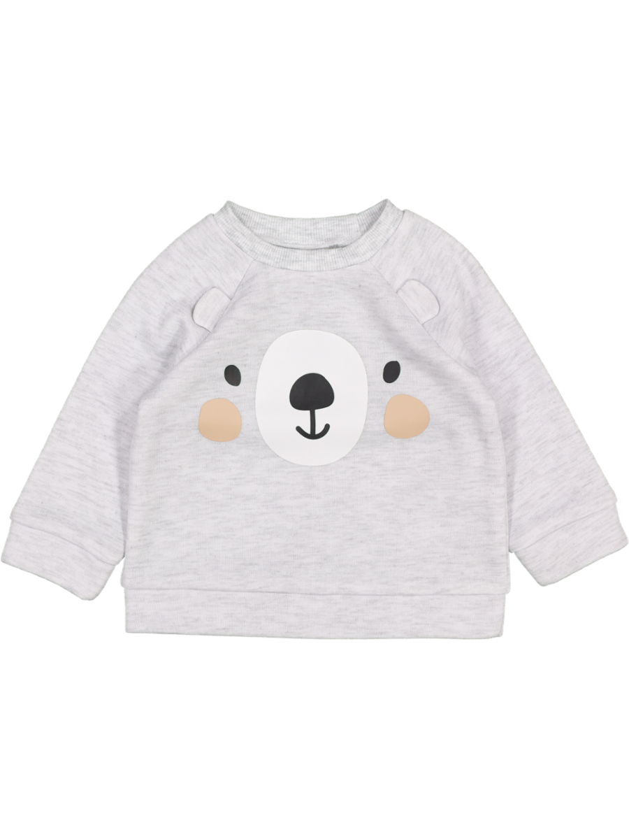 Cute Bear Long Sleeve Top