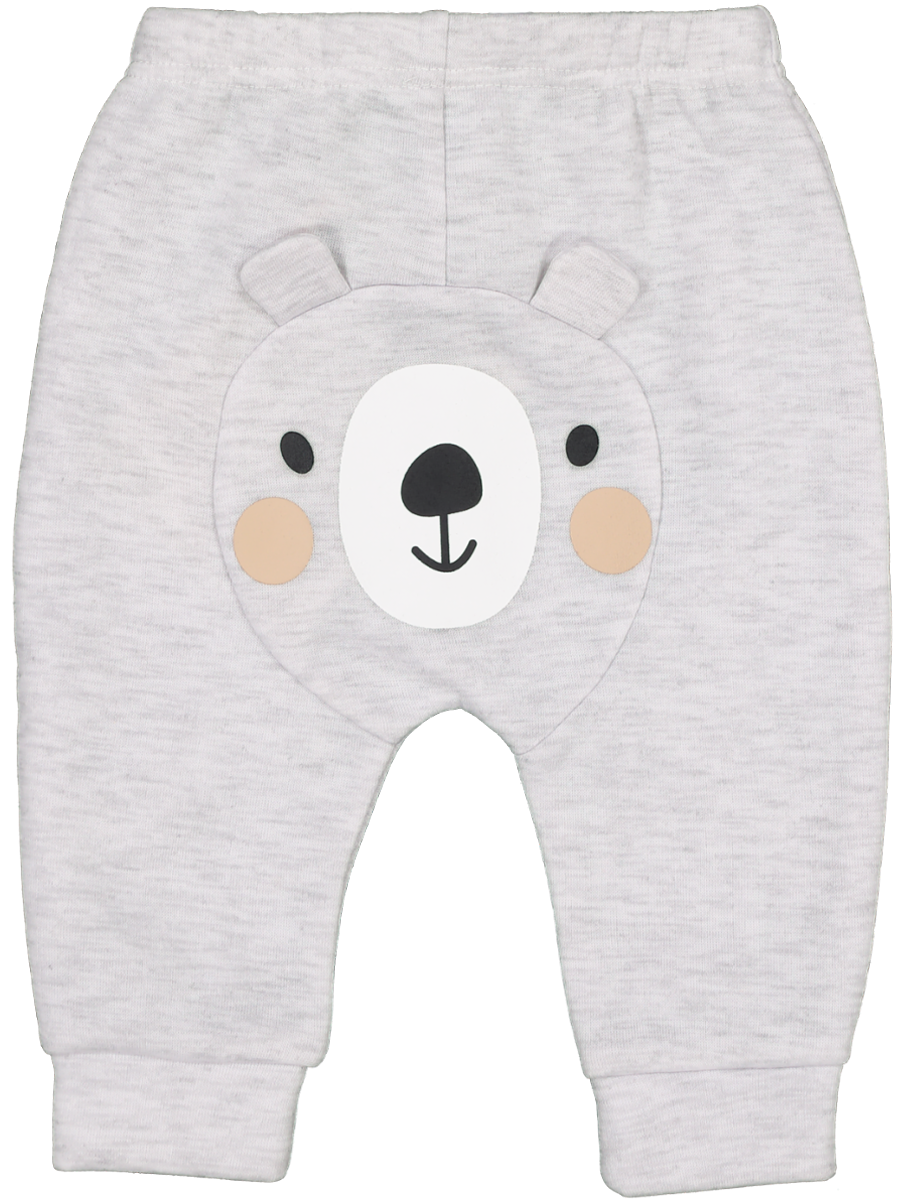 Cute Bear Face Track Pants