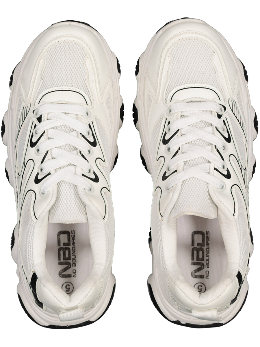 Black And White Chunky Sneaker