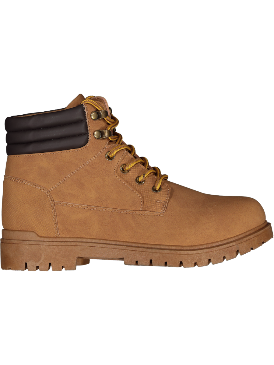 Brown Construction Boots
