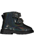 Glitter Black Boots