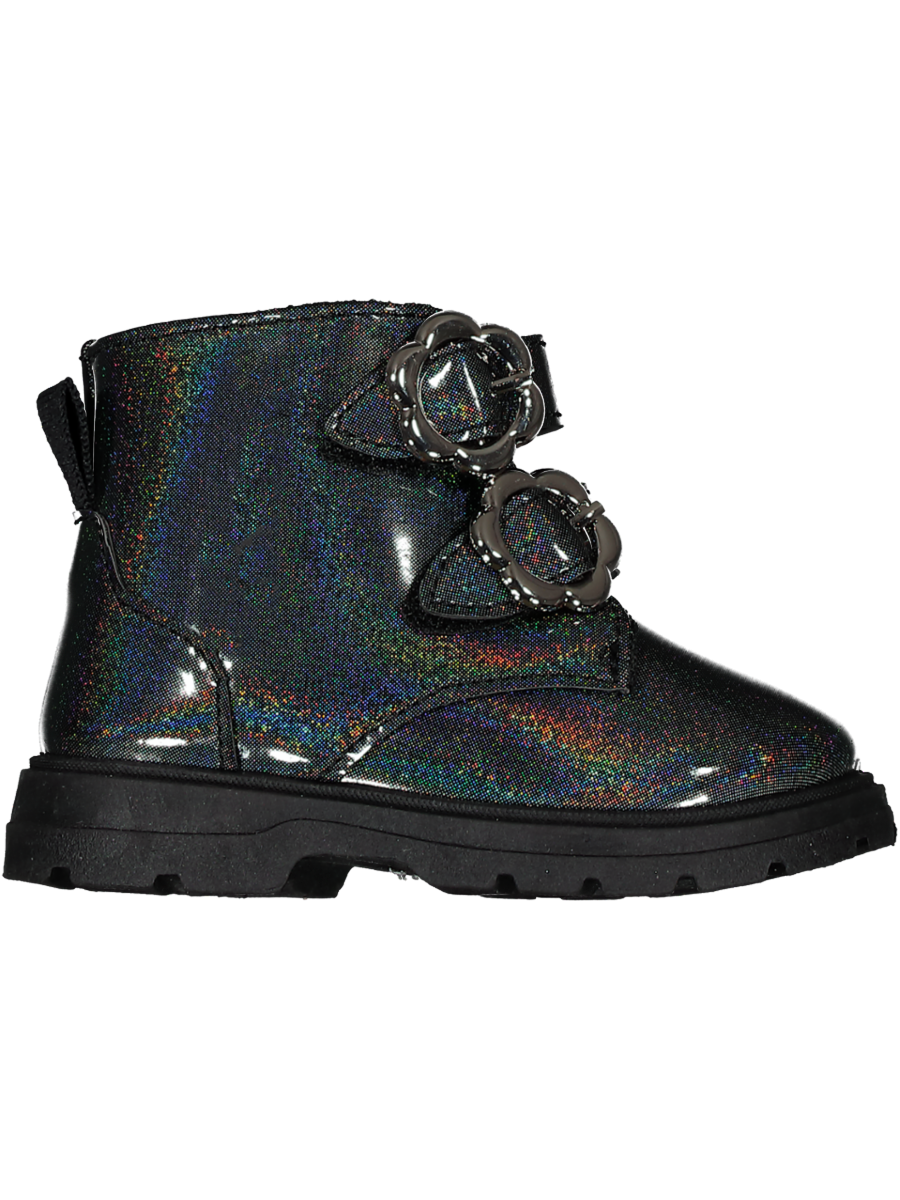 Glitter Black Boots
