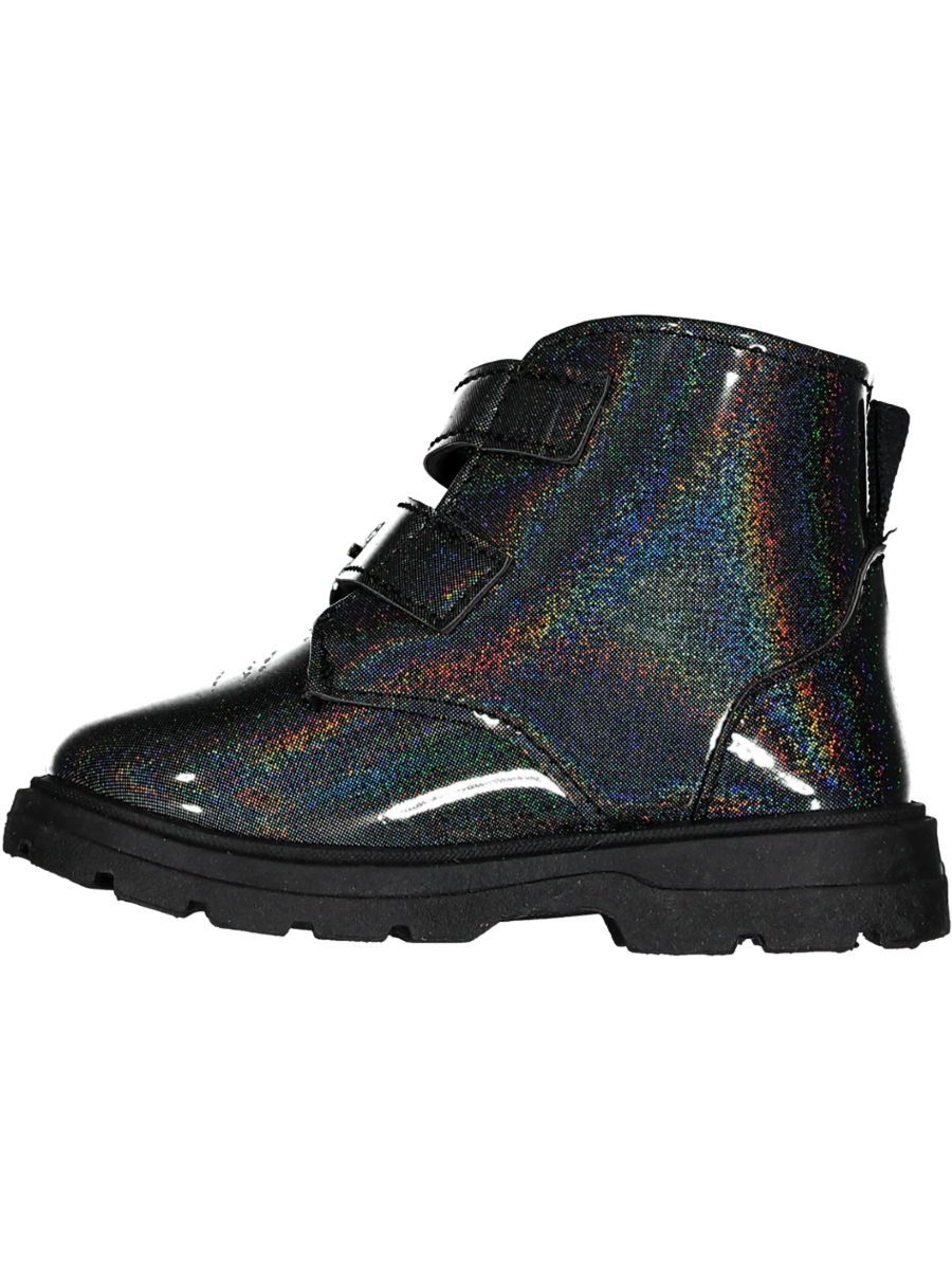 Glitter Black Boots